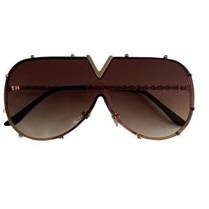 New gold tone driving oversized designer men women big frame luxury sunglasses